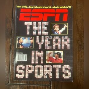 ESPN Total Sports Magazine The Year in Sports Best of 1996 & Who to Watch in ‘97